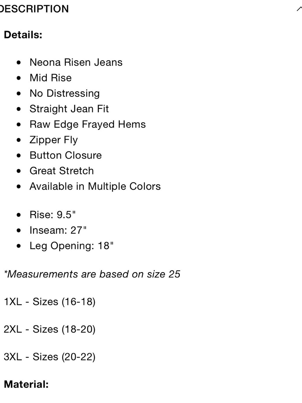 Wild Oak Boutique - Neona Risen Jeans - Women’s 9/29 - Picture 8 of 9